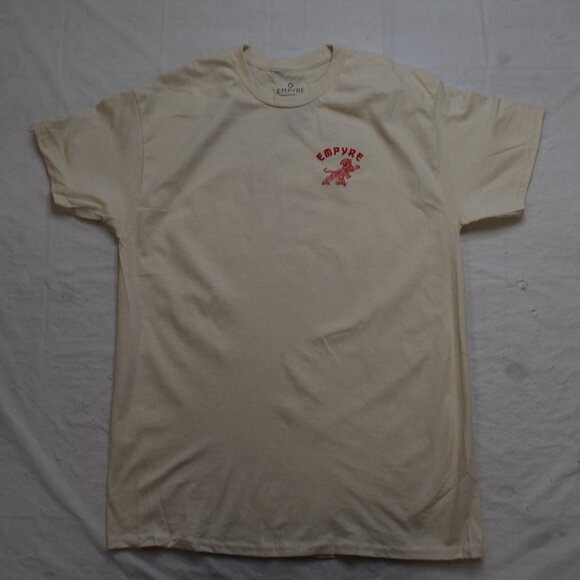 Empyre Mens Living In Paradise Tiger Cream Shirt New - Picture 2 of 5